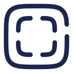 Full Screen Square SVG Icon